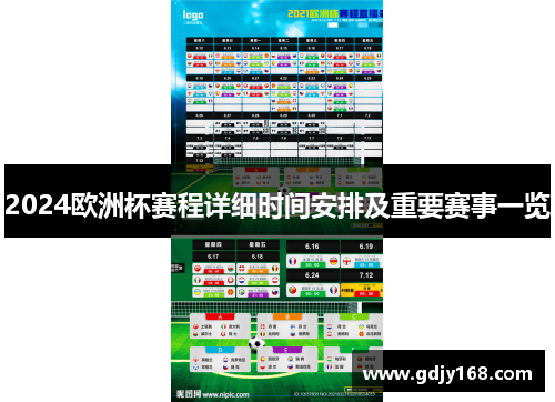 2024欧洲杯赛程详细时间安排及重要赛事一览